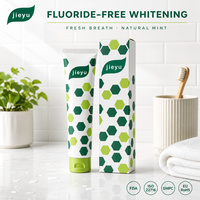 Dentifrice Blanchissant Double Menthe aux Herbes, Vente Directe Usine, Personnalisable, Anti-caries et Élimination Efficace des Taches Buccales pour Usage Domestique