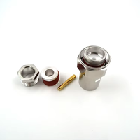 Connecteur coaxial RF 4.3/10 mâle à pince pour câble LMR400