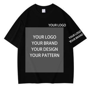 Camiseta Casual Personalizada para Hombre, 100% Algodón, 230g, Talla Grande, con Estampado en Relieve, Bordado, Transpirable - Product Image 3