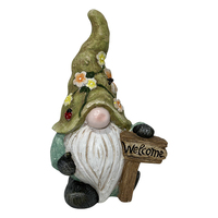 Grosir obral besar bahan MGO modern ornamen taman resin kerajinan gnome penanam bunga magnesia hewan untuk dekorasi taman