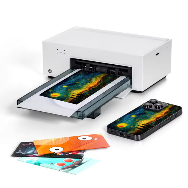 New Original Portable Mini Photo DIY Thermal Sublimation Mobile Phone Skin Printer for Screen Protector Cutting Machine