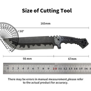 Coltello OEM per Tappeti con Manico G10 per Caccia e Campeggio, Lama Fissa in Acciaio Inossidabile 5Cr15MoV per Uso di Sopravvivenza - Product Image 6