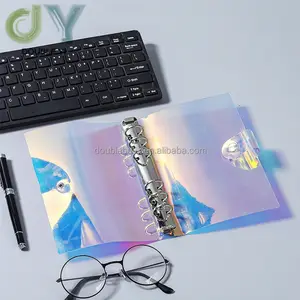 Bán Buôn Nhựa A5 Máy Tính Xách Tay Bìa Ràng Buộc Loose-Leaf Máy Tính Xách Tay Bìa Rõ Ràng PVC Mềm Máy Tính Xách Tay Bìa