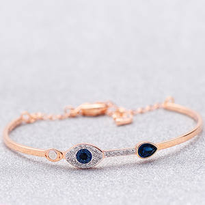 Gelang gaya Gotik mata iblis gelang tangan untuk wanita teman pasangan Turki aksesori perhiasan modis - Product Image 6