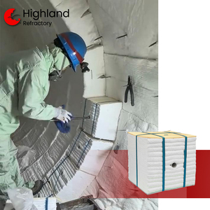 Solución de Revestimiento Refractario 1260C: Módulo de Fibra Cerámica con <span class=keywords><strong>Mortero</strong></span> Sellador de Juntas para Reparación de Hornos Industriales (Proyecto a Granel) - Product Image 1