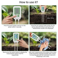 Libérez le plein potentiel de vos plantes avec un testeur de sol NPK haute précision