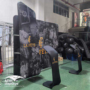 Stand espositivo per eventi promozionali per matrimoni 4m con Display in tessuto per eventi con sfondo cosmetico - Product Image 3