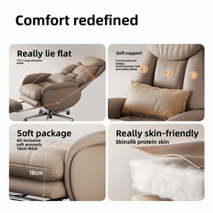 Ghế máy tính Igrow - Ghế văn phòng thoải mái sử dụng tại nhà có tựa lưng, ghế sofa dành cho sếp ngồi lâu - Product Image 2