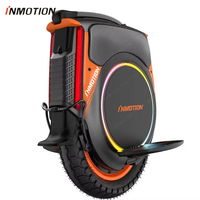 Monociclo Eléctrico Inmotion V12 Pro de Alto Rendimiento, Marco de Aleación de Aluminio, Batería de Litio, Sensor, Velocidad Máxima de 60 km/h, Motor de 2800 W