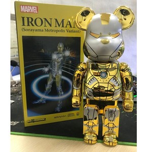 28 Cm Diy <span class=keywords><strong>Bearbrick</strong></span> figura de acción juguete 18 Cm hecho a mano Diy Sticking Drill <span class=keywords><strong>Bearbrick</strong></span> Doll - Product Image 4
