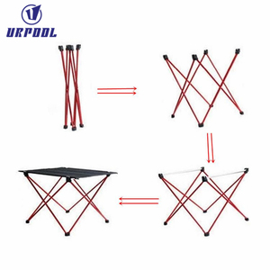 Camping <strong>Table</strong> Aluminium Portable <strong>Folding</strong> Camp <strong>Desk</strong> for Outdoor Picnic Party BBQ - Product Image 2