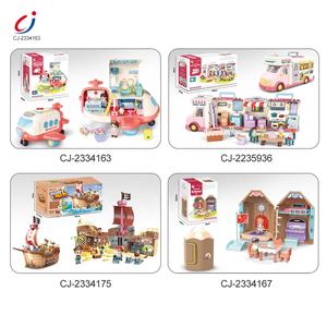 Jouets médicaux Chengji, mini-meubles, avion musical déformable, maison de poupée - Product Image 6