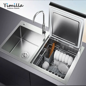 Lave-<span class=keywords><strong>vaisselle</strong></span> intelligent tendance avec évier de cuisine intelligent et rangement intégré, <span class=keywords><strong>machine</strong></span> à <span class=keywords><strong>laver</strong></span> à ultrasons - Product Image 2