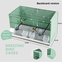 Vente en gros : Cage de vol classique moderne en fer respirant avec séparateur - Volière d'élevage pour perruches, agapornis et canaris
