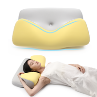 Oreiller de soutien du cou personnalisé en usine sommeil orthopédique oreiller ergonomique en mousse à mémoire de forme pour sommeil profond doux