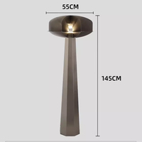 Lampe de table en acier inoxydable à design creux, lampe de salon nordique, lampe de chevet créative pour hôtel, décoration d'intérieur