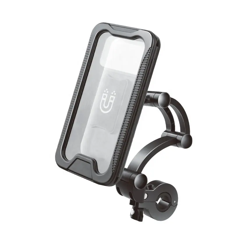 Support de téléphone universel pour vélo Support étanche pour téléphone portable Support de moto 360 rotatif Poignée de vélo Supports de téléphone