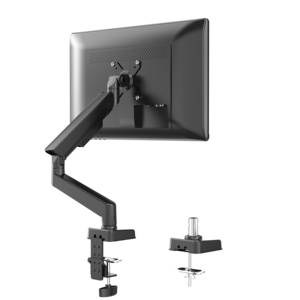 Support d'écran réglable, fixation VESA avec pince et base à œillet - Product Image 1