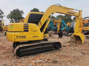 حفارة صغيرة الحجم 6 طن مستعملة كوماتسو 60-8 حفارة عالية الكفاءة بسعر منخفض - Product Image 4