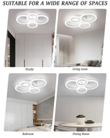 Plafonnier LED moderne plafonnier et salon chambre à coucher cuisine salle lustre de plafond domestique
