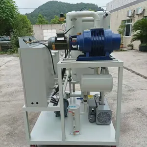 Vacuum Dehydration Degasificaton Transformer Oil Filtering Machine