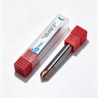 55HRC fraise en bout de chanfrein avec perceuse de centrage 90 ° 60 ° perceuse à point fixe outil de chanfreinage perceuse centrale positionnement perceuse fraise en bout