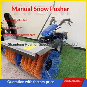 Máquina quitanieves manual con cepillo rodante y lanzador de nieve, equipo completo para maquinaria municipal - Product Image 1