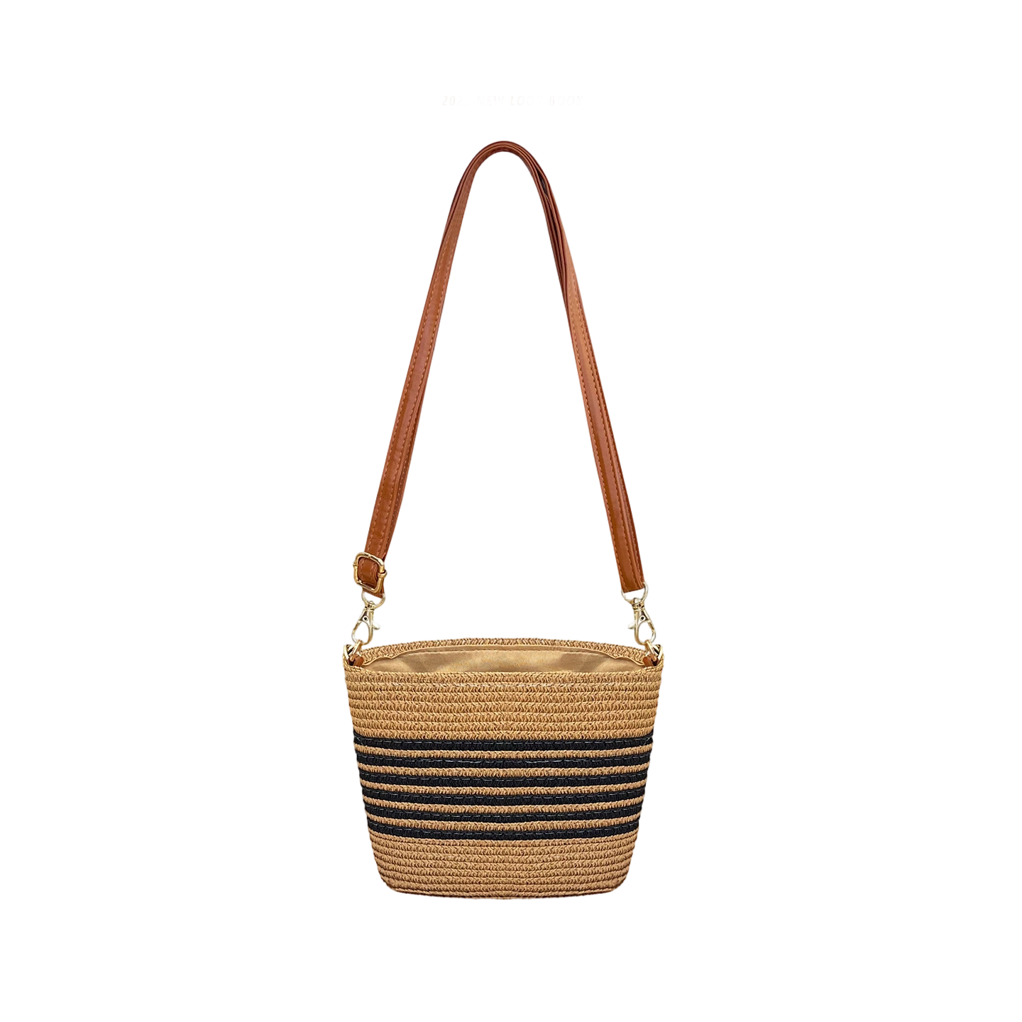 Small striped khaki black