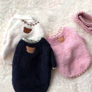 Vêtements de luxe pour chiens, style moderne, mignons, solides, décontractés, écologiques, chauds pour l'hiver, pour chat, poméranien, teddy, bichon - Product Image 4