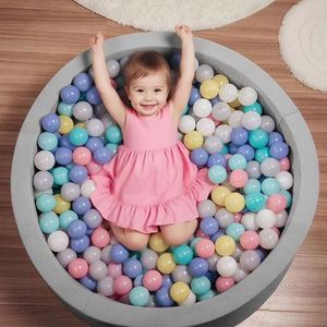 Piscina de Bolas Redonda de Espuma Suave para Niños de 4 a 6 Años, Unisex, Premium, para Interiores, Corralito y Juguete Sensorial, Regalo de Cumpleaños - Product Image 1