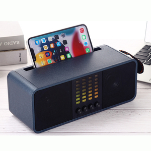 Altavoz BT PORTÁTIL ESTÉREO Bluetooth con carga Solar clásica, altavoz inalámbrico Subwoofer activo de <span class=keywords><strong>Radio</strong></span> <span class=keywords><strong>FM</strong></span>/TF/USB, novedad - Product Image 2
