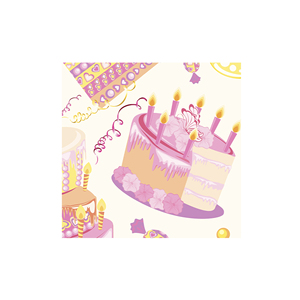 DAMAI Nuevo Juego de Artículos para Fiesta con Caja de Pastel con Volantes Amarillos y Platos y Vasos de Papel con Temática de Pastel - Product Image 5