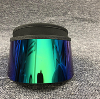 Style de mode populaire PC pare-soleil chapeau Protection UV visières de protection faciale peuvent être personnalisés LOGO