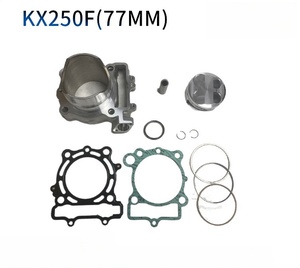 อะไหล่รถจักรยานยนต์ ชุดกระบอกสูบ เหมาะสำหรับ Kawasaki KX250F ชุดกระบอกสูบเซรามิก ลูกสูบฟอร์จ - Product Image 2
