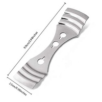 Support de centrage pour mèches de bougies en métal inoxydable en gros