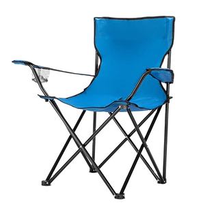Chaise de plage chaise pliante de camp en métal extérieur pour les activités de <span class=keywords><strong>campagne</strong></span> chaise de plage pliante en toile de polyester légère - Product Image 1