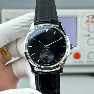 Mens Automatic Mechanical Watch Moon Phase Function Leather Strap Stainless Steel Case for Formal and Daily Wear - Product Image 4