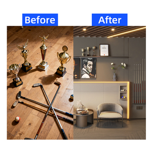 מדפי תצוגה צפים בהתאמה אישית, איכותיים וטרנדיים, בעלי קיבולת אחסון גדולה, לתלייה על הקיר, לארגון חדר משחקים - Product Image 6