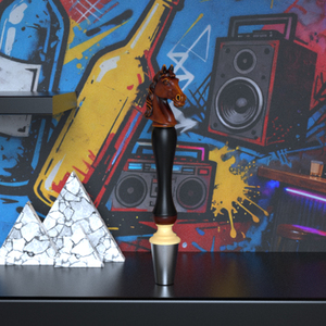 Bán Buôn Horse-Head Bia Tap Xử Lý bespoke Nhựa Bia Vòi Nước Núm Tap Đòn Bẩy Độc Đáo Xây Dựng Thương Hiệu Phụ Kiện Cho Kegerators - Product Image 4