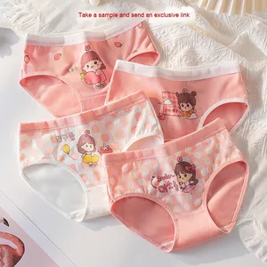 Braguitas para Niñas, 95% Algodón, Transpirables, Cómodas, Estampadas, Diseño Triangular con Dibujos Animados, para Niñas Pequeñas, Bebés y Niñas Grandes - Product Image 2