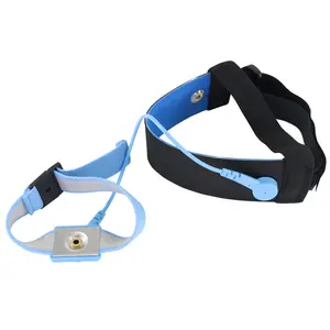 LEENOL-1591903 ESD Ankle With Double Insurance EARTHING Wrist Strap Grounding Anti-static Wrist Straps