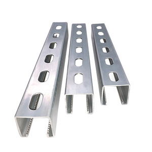 Soporte de montaje solar de acero galvanizado en forma de C Dongjie con recubrimiento por inmersión en caliente para instalación de paneles fotovoltaicos - Product Image 1