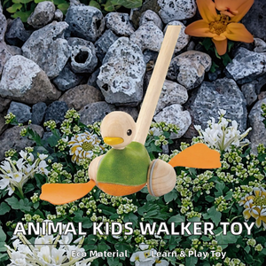 New Arrival Kids <strong>Wooden</strong> Pull-Toys &amp; <strong>Walkers</strong> Animal Hand <strong>Push</strong> <strong>Along</strong> Toddler Learning Toy Baby <strong>Walkers</strong> - Product Image 3