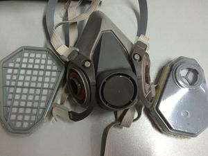 Mascarilla Facial 6200 <span class=keywords><strong>de</strong></span> Seguridad con Filtro, Mascarilla con Filtro <span class=keywords><strong>de</strong></span> Gas OEM - Product Image 5