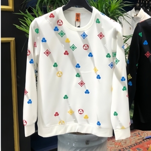 <span class=keywords><strong>Felpa</strong></span> di lusso con motivo geometrico a girocollo di alta qualità 100% <span class=keywords><strong>cotone</strong></span> Vintage abbigliamento sportivo iconico da <span class=keywords><strong>uomo</strong></span> a prova di vento vestibilità regolare - Product Image 3