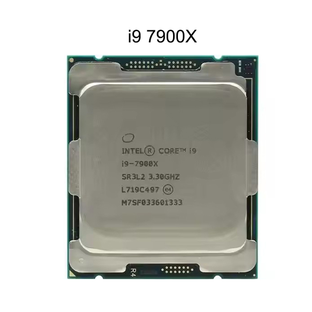 Processor for Bulk Intel I9-7900X 10 Core 20 Thread High Performance CPU 4.3GHz 13.75MB Cache 14nm 140W LGA2066 Socket