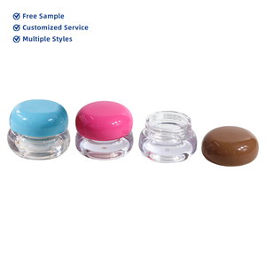 Pot cosmétique <span class=keywords><strong>mini</strong></span> de luxe personnalisé écologique 5g vide en plastique mignon et coloré pour baume à lèvres et <span class=keywords><strong>crème</strong></span> contour des yeux de haute qualité - Product Image 3