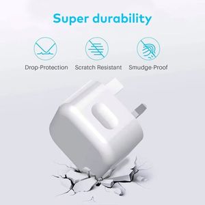 35W <b>USB</b> A+C Power Adapter Wall Charger UK <b>Plug</b> Quick Fast Charger PD Phone Charger with Box Package - Product Image 6