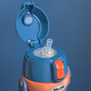 Bouteille d'eau thermique pour enfants de 650 ml <span class=keywords><strong>en</strong></span> acier inoxydable 316, gobelet à paille pour enfants, tasse isotherme, gobelet pour enfants - Product Image 3
