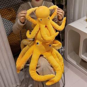 Large Soft Octopus Doll Funny Creative Marine Animal <b>Plush</b> Toy Shaped <b>Pillow</b> Comforter PP Cotton Filling 30-50cm Unisex Party - Product Image 3